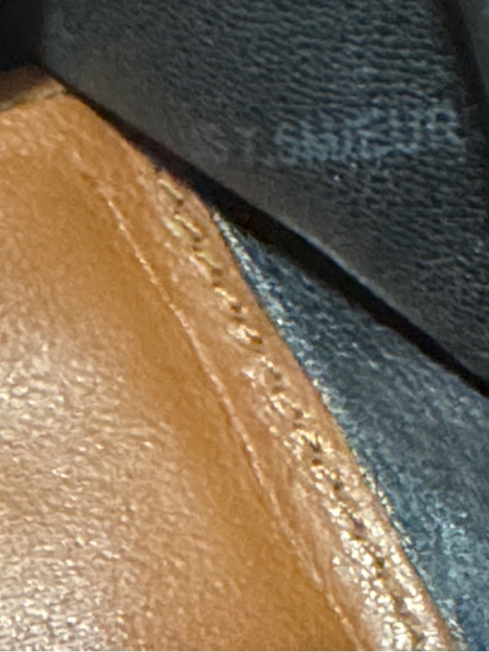 Via Spiga Black Perforated Leather Wedges - Picture 8 of 8